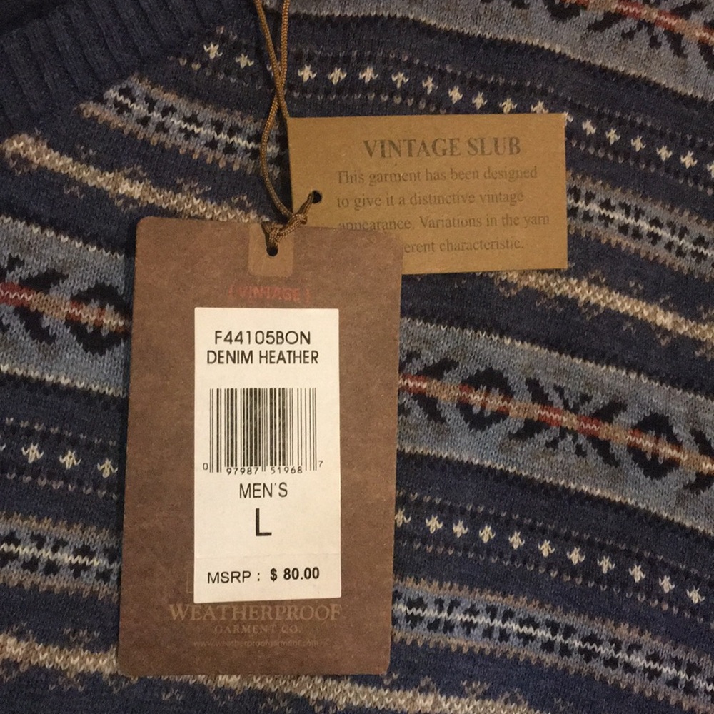 Original Weatherproof Sweater - Picture 4 of 4